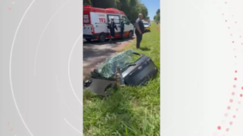 Noiva sofre acidente grave no Paraná um dia antes do casamento; cerimônia é mantida