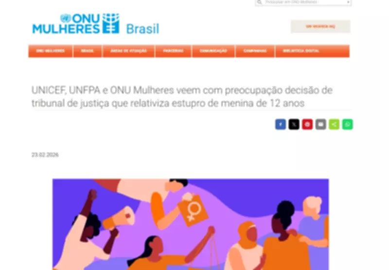 ONU critica absolvição de homem por estupro de vulnerável em Minas Gerais