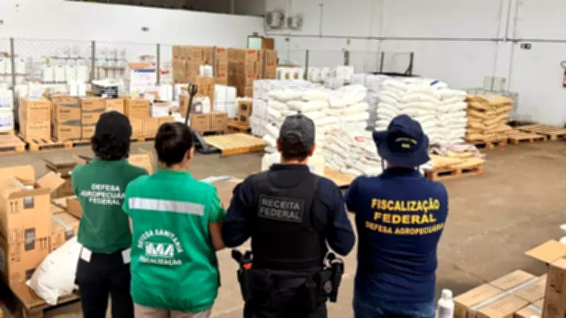 Operação apreende 21 toneladas de agrotóxicos falsificados em Uberaba