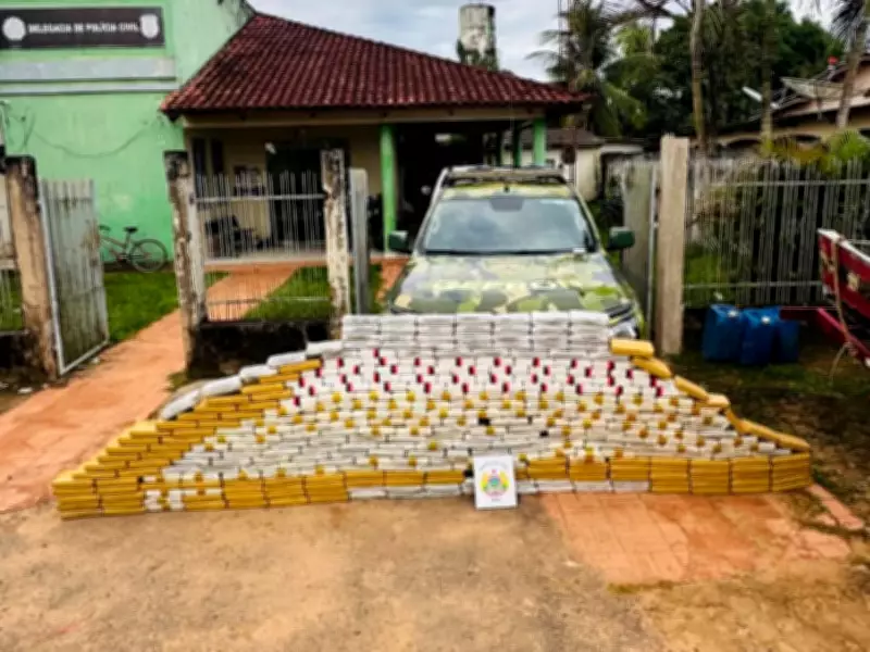 Operação apreende mais de 300 kg de drogas em Xapuri, no Acre, e prende suspeitos