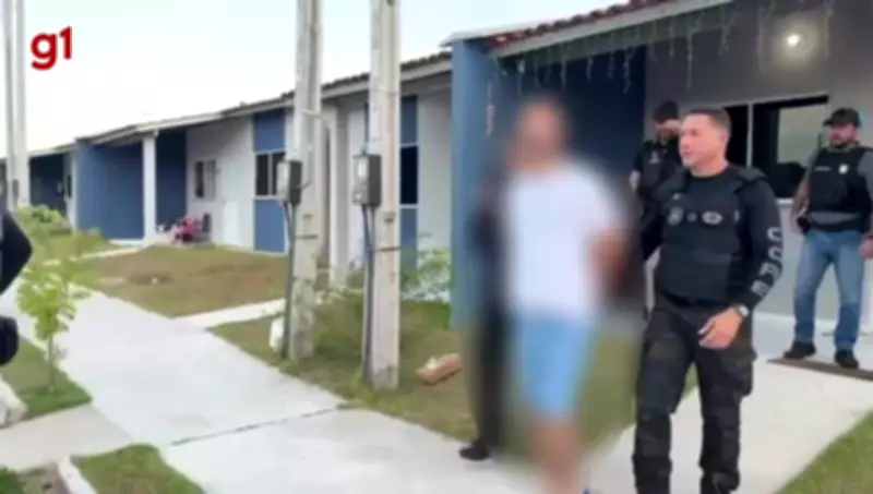 Operação conjunta prende foragido de PE em condomínio de luxo de Maceió com arsenal