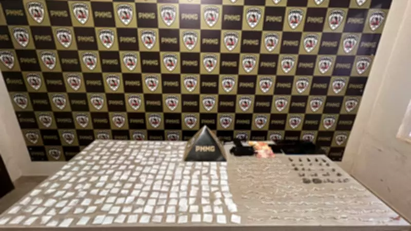 Operação da PM desarticula grupo de tráfico que usava drone para monitorar polícia em Itamarandiba