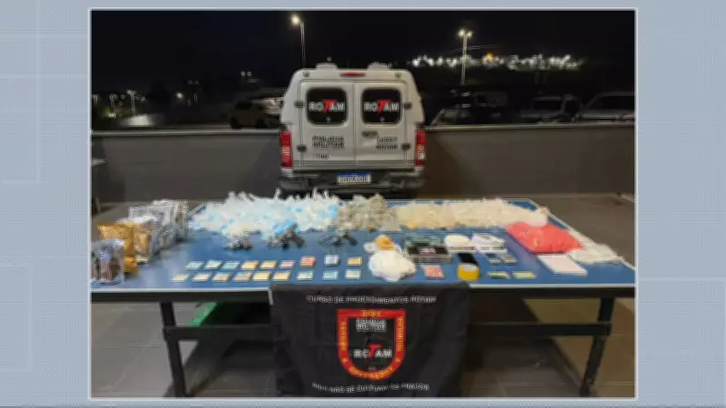 Operação da PM em Ribeirão das Neves prende dois homens e apreende seis menores por tráfico