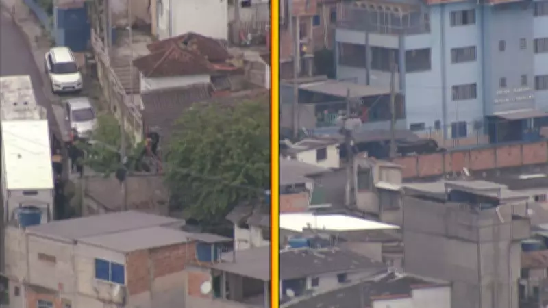 Operação da PM recupera carga roubada após tiroteio intenso no Morro do Sereno, na Penha
