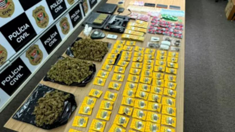 Operação de Carnaval em Cerquilho prende oito suspeitos de tráfico de drogas