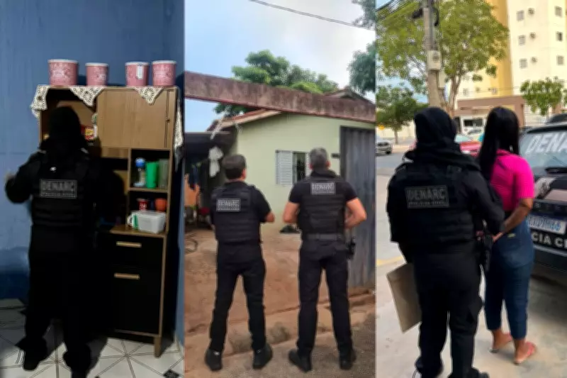 Operação desarticula rede de tráfico interestadual liderada por detentos em MT, ES e RN