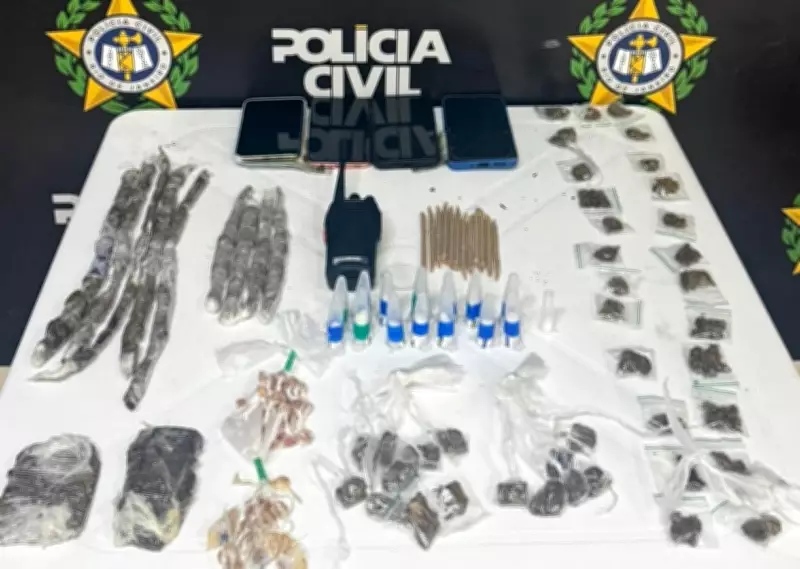 Operação Espoliador prende seis homens por tráfico de drogas em Barra Mansa