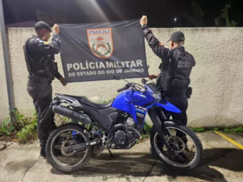 Operação Grau Zero apreende motos irregulares e prende dois homens em Petrópolis