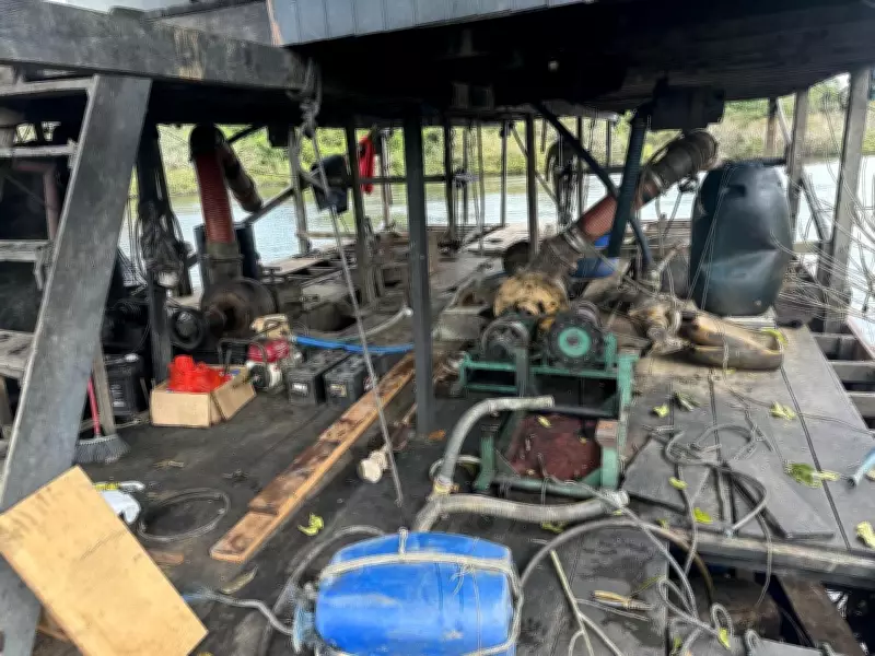 Operação Leviatã II inutiliza 47 embarcações de garimpo ilegal no Rio Madeira em Rondônia