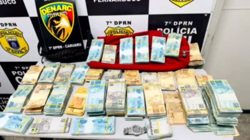 Operação no Agreste de PE prende homem e apreende R$ 495 mil de quadrilha de furtos