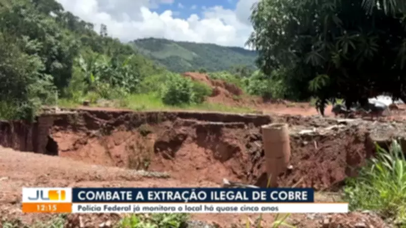 Operação no PA flagra garimpo ilegal de cobre com indícios de exploração de menores