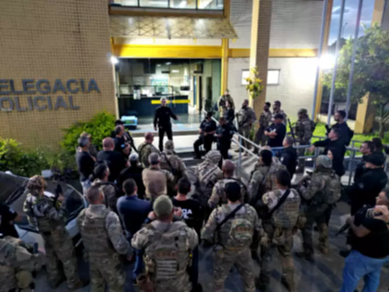 Operação Taxação 2 desarticula esquema de tráfico e internet clandestina em Cachoeiras de Macacu