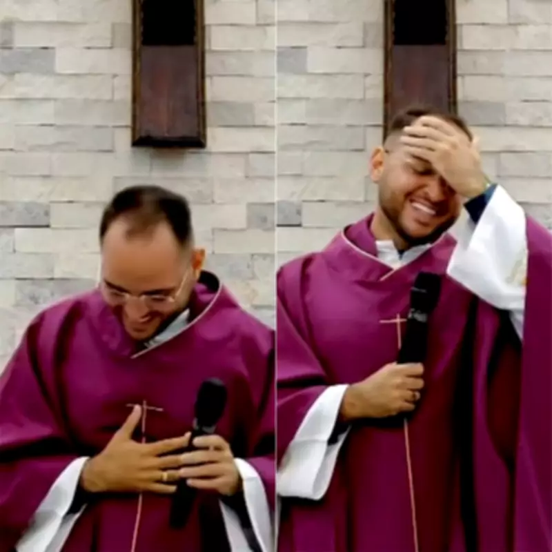 Padre e fiéis caem na gargalhada em busca de dono de dentadura perdida em igreja do RN