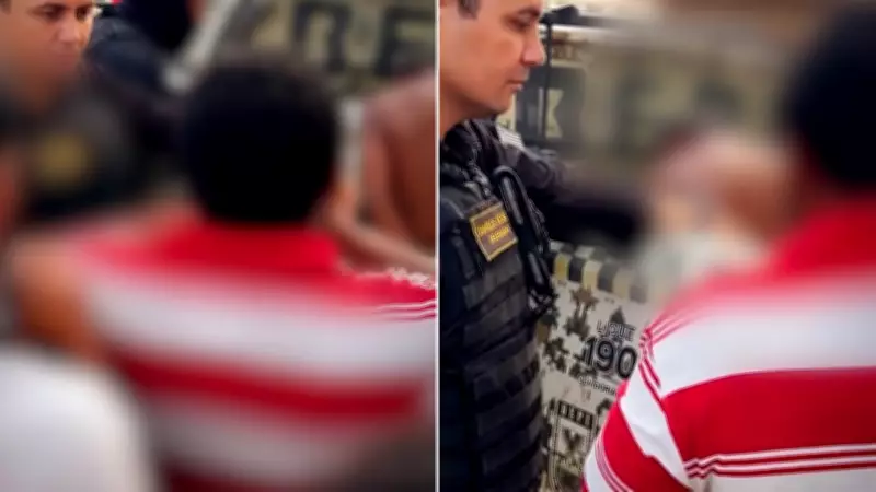 Pai se desespera ao ver filho preso no Piauí: 'Quantas vezes te falei?'