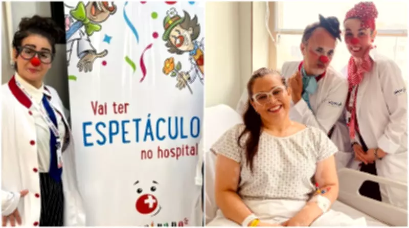 Palhaços levam carnaval para hospitais públicos de São Paulo com bloco especial