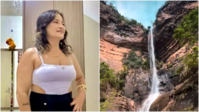 Pedra se desprende de cachoeira e mata mulher de 39 anos no interior do Ceará
