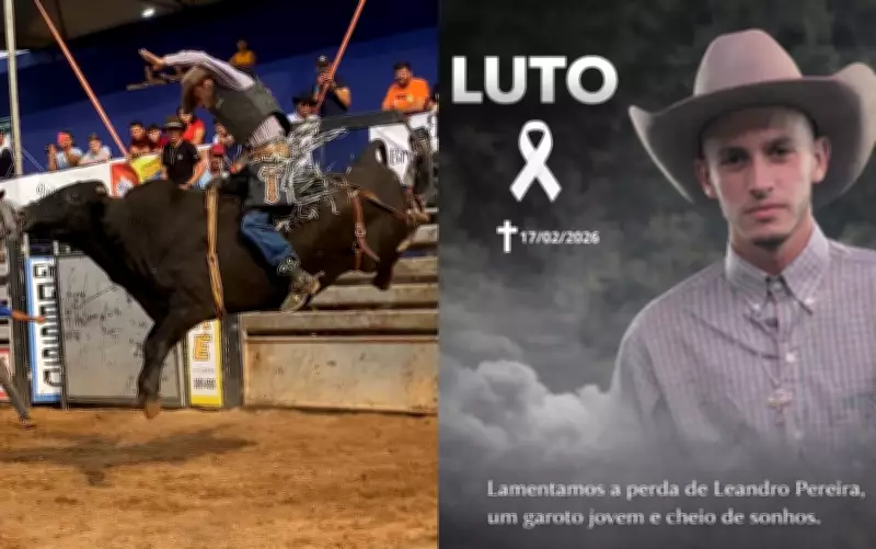 Peão de 23 anos morre após cair de boi e ser pisoteado em competição em Goiás