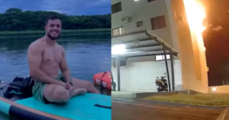 Personal trainer sofre queimaduras em 80% do corpo após explosão por vazamento de gás em Foz do Iguaçu