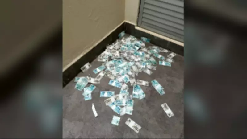 PF cumpre mandados em SC e mala com dinheiro é arremessada pela janela durante operação