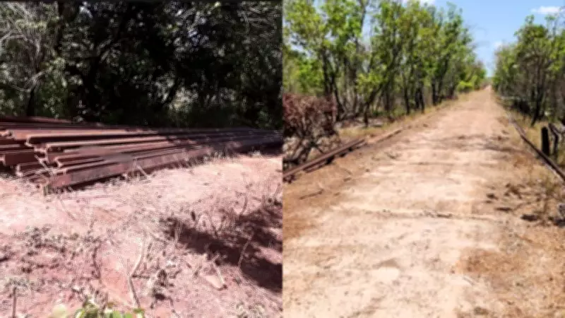 PF desarticula grupo suspeito de furtar trilhos históricos da União no Piauí e Minas Gerais