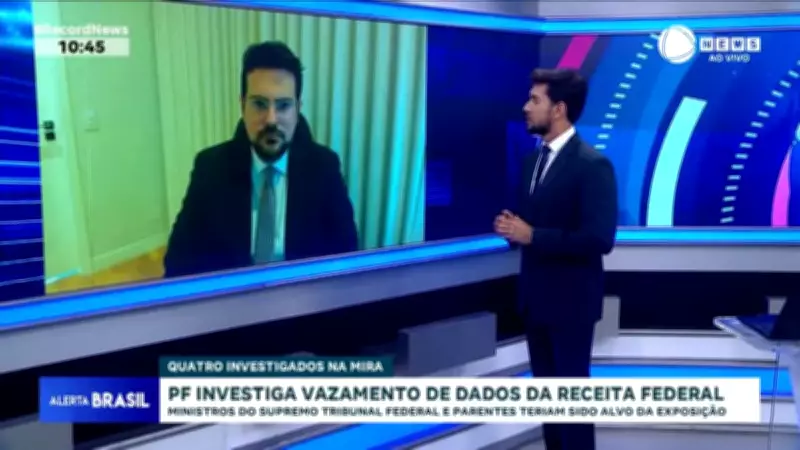 PF investiga vazamento de dados da Receita Federal envolvendo ministros do STF e familiares