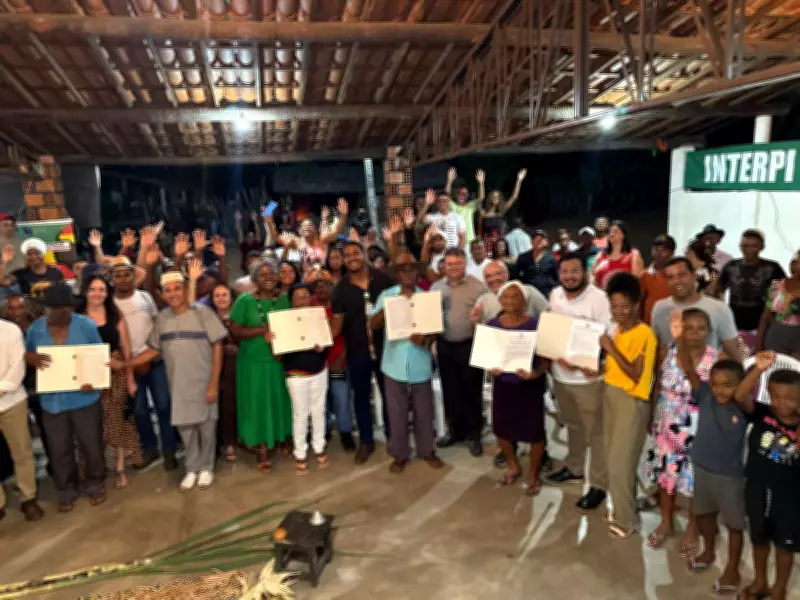 Piauí realiza primeira entrega coletiva de CAR para comunidades quilombolas em 2026