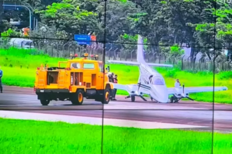 Piloto relata colisão com pássaro em áudio antes de pouso de emergência em Campinas