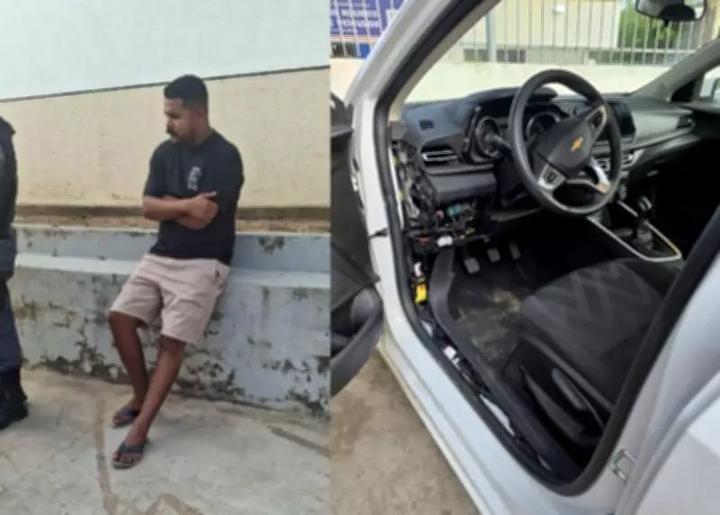 PM é preso pela terceira vez com carro roubado em São José de Ribamar, no Maranhão
