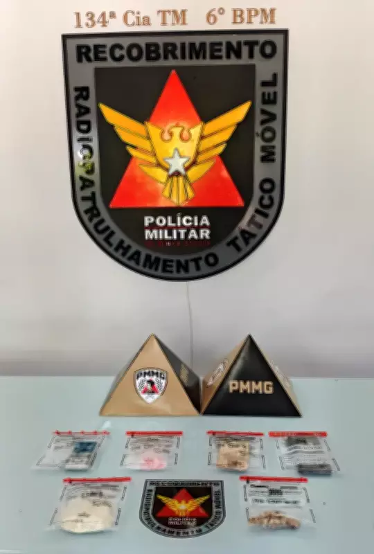 PM apreende cocaína e crack em Governador Valadares após denúncias de tráfico