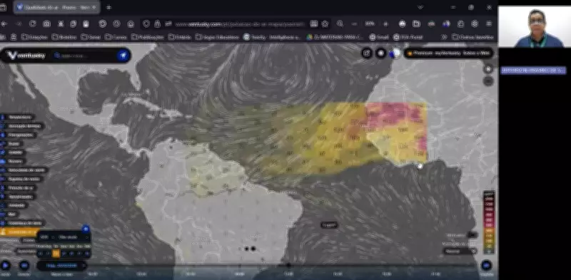 Poeira do Saara na Amazônia é microscópica e invisível a olho nu, esclarece meteorologista