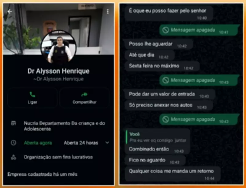 Polícia alerta para golpe de falso delegado no Paraná: criminoso usa WhatsApp para extorquir vítimas