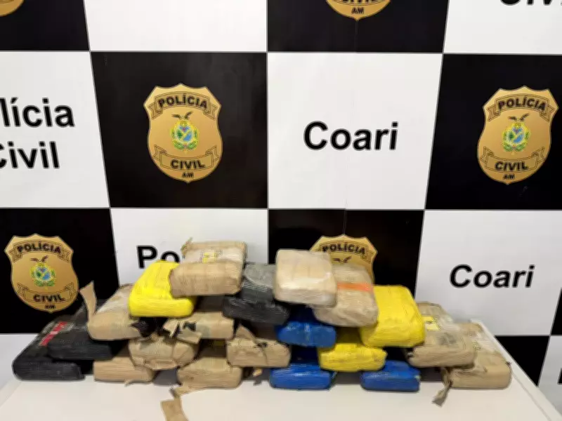 Polícia apreende 22 kg de maconha skank escondidos em caixa de bananas no porto de Coari, AM