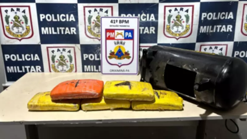 Polícia apreende mais de 5 kg de drogas escondidas em compressor no Porto de Oriximiná