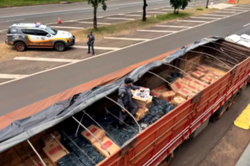 Polícia apreende mais de 50 mil maços de cigarros contrabandeados em Rosana (SP)