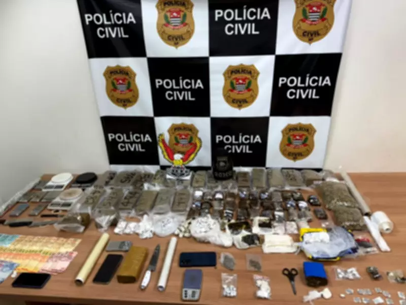 Polícia Civil de Piracicaba desmantela rede de tráfico com esquema delivery e apreende drogas