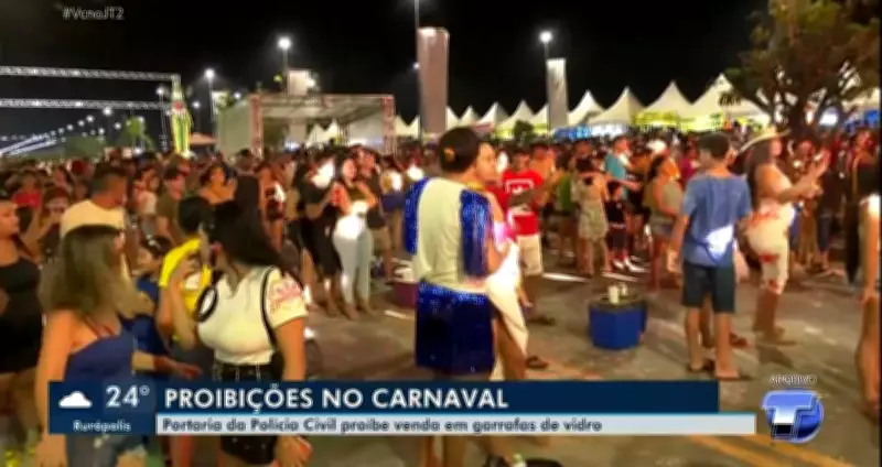 Polícia Civil de Santarém proíbe venda de bebidas em garrafas de vidro durante o carnaval