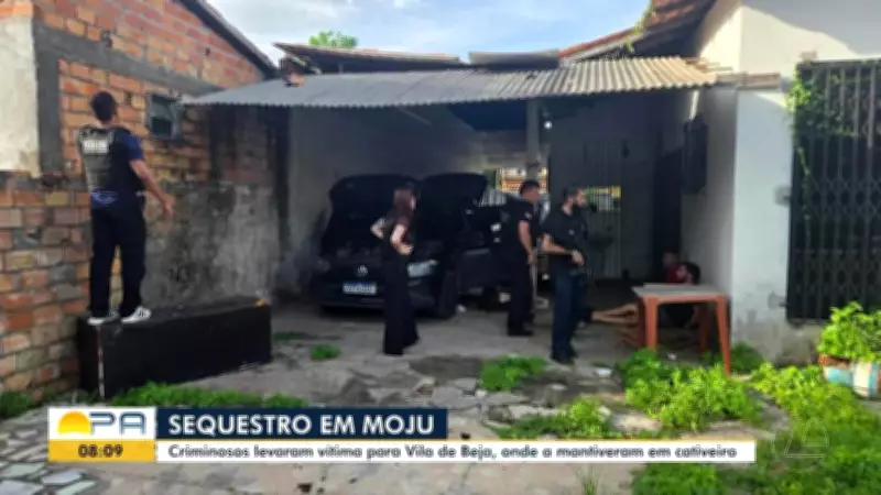 Polícia Civil prende quatro homens por extorsão e sequestro em Abaetetuba, Pará