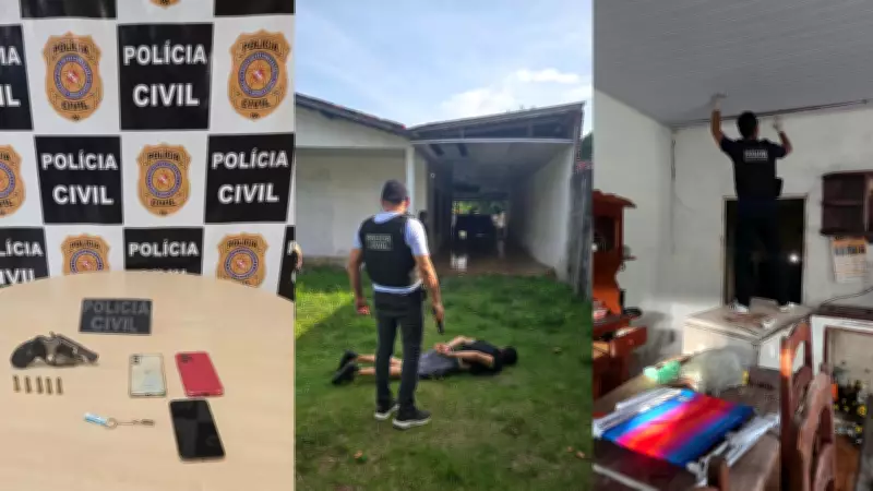 Polícia Civil prende quatro homens por sequestro e extorsão em Abaetetuba, Pará