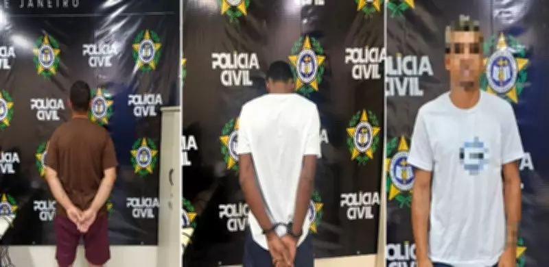 Polícia Civil prende três suspeitos de roubos na Região dos Lagos do Rio