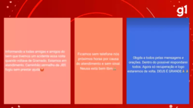 Polícia investiga desaparecimento de família no RS após mensagens falsas sobre acidente