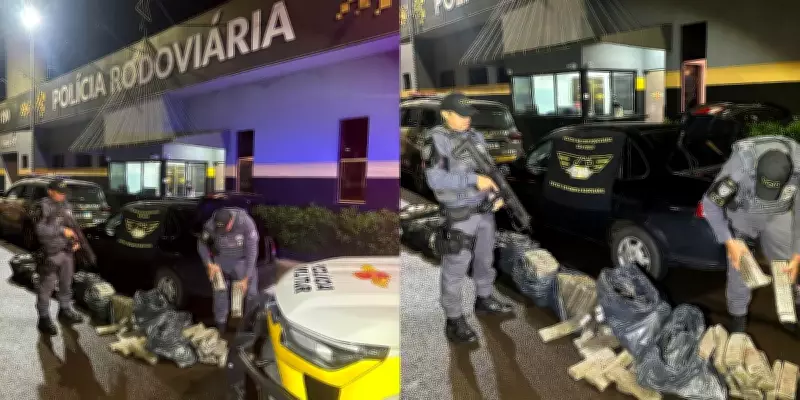 Polícia Rodoviária apreende 200 kg de maconha em rodovia de Avaí, SP