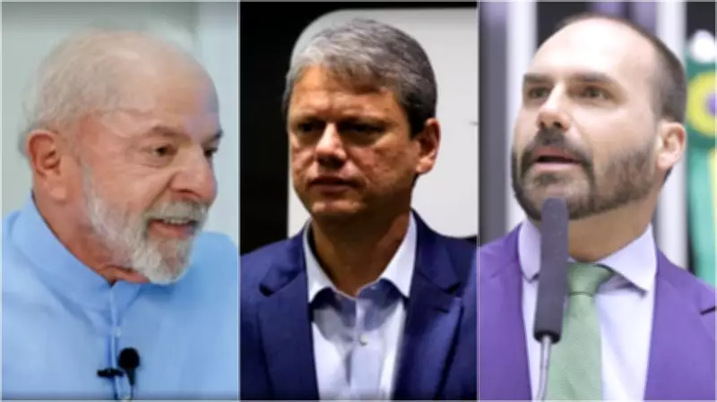 Política 2026: Lula, Tarcísio e Eduardo Bolsonaro lideram cenário com campanhas performáticas