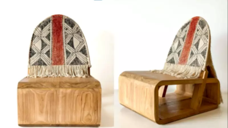 Poltrona Ariranha, inspirada em cultura indígena de MT, vence prêmio internacional de design em Paris