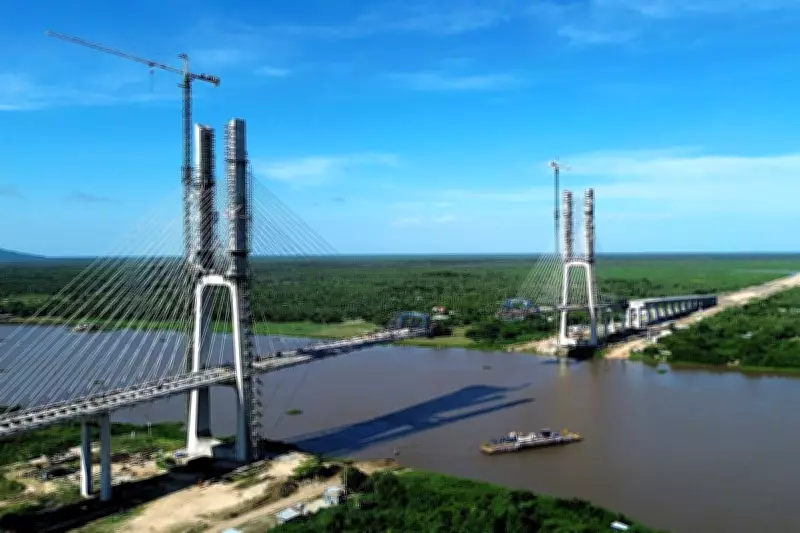 Ponte da Rota Bioceânica pode ter inauguração adiada para além de 2026