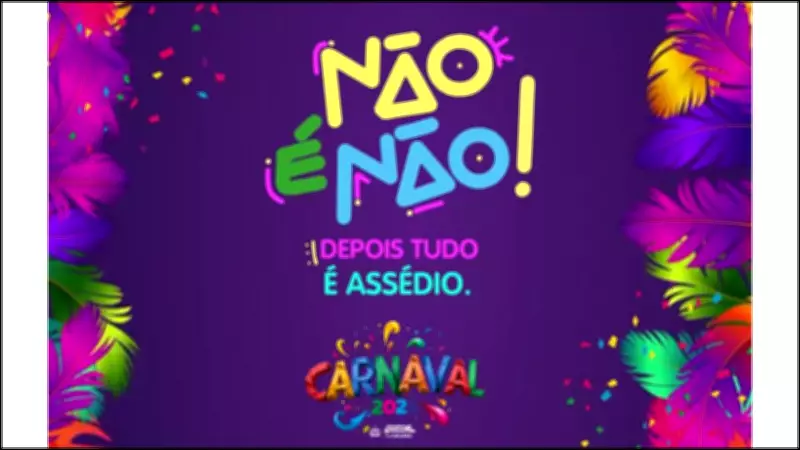 Poços de Caldas intensifica campanha 'Não é Não' contra assédio no Carnaval