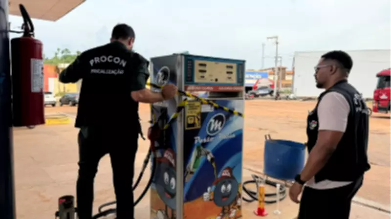 Posto de Combustível é Interditado em Pedreiras Após Fiscalização do Procon/MA