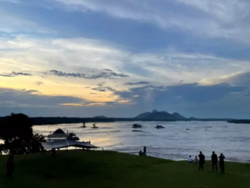 Pôr do sol em São Gabriel da Cachoeira: fenômeno natural é ritual sagrado para indígenas