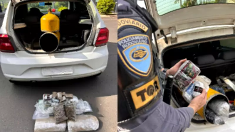 PR prende dupla com 14,6 kg de maconha na Castello Branco em Tatuí