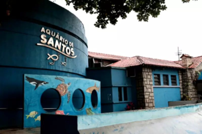 Prefeitura de Santos rompe contrato após construtora entregar apenas 9% da reforma do Aquário