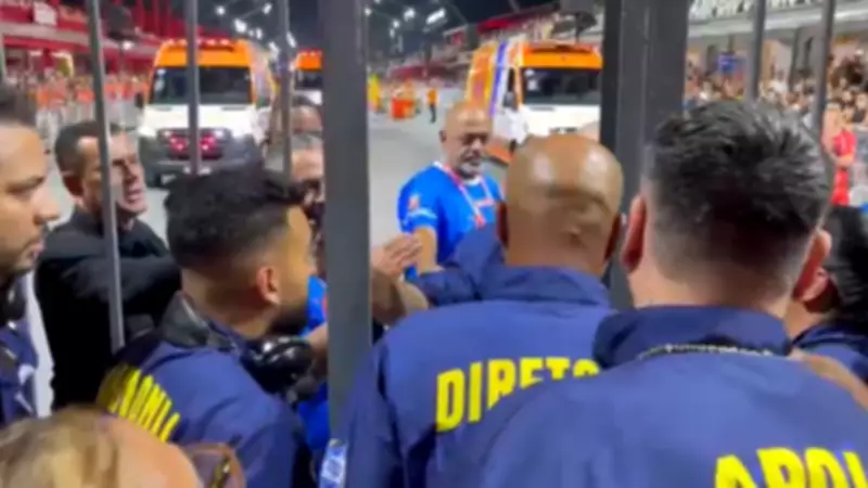 Presidente da Águia de Ouro é atingido por portão do Anhembi após desfile de Carnaval